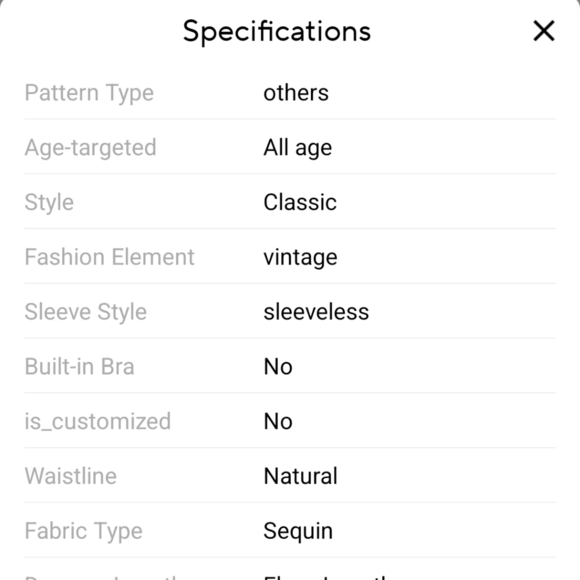 Silver, Graphic Print, Sleeveless, V Neck , Backless, Contrast Sequined Gown - Picture 7 of 10